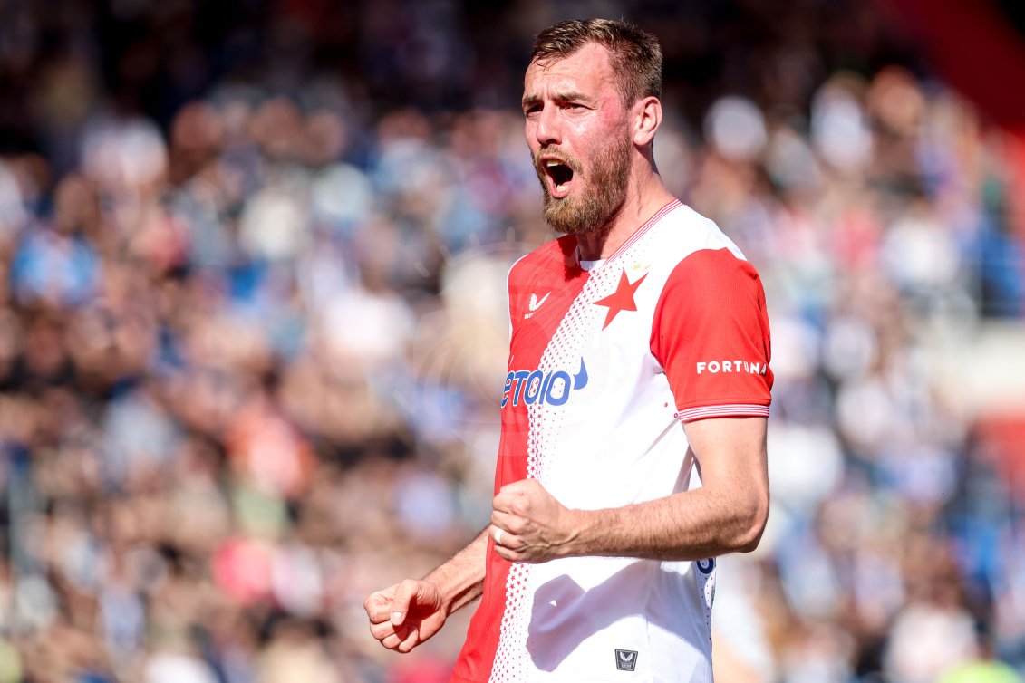 Sport: Chance Liga. Banik Ostrava - Slavia Praha. - Agencja Fotograficzna